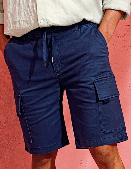 WB903 Men´s Drawstring Cargo Utility Shorts