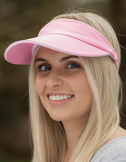 RH48 Herringbone Sun Visor With Sandwich Peak