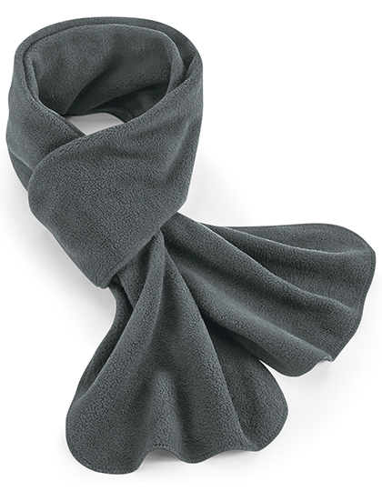 CB293R Recycled Fleece Scarf 170 x 25 cm / Steel Grey