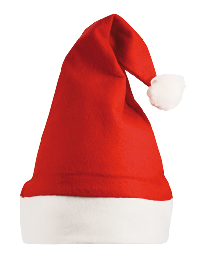 C4001 Christmas Hat / Nikolaus Mütze 30 x 38 cm / Red/White