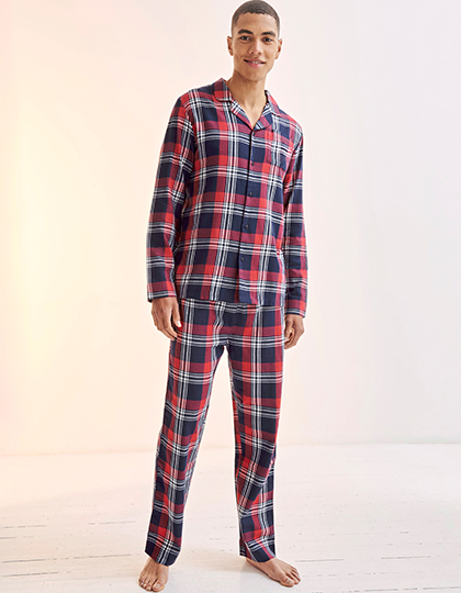 SFM074 Men´s Tartan Lounge Set