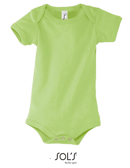 L118 Babies Bodysuit Bambino 3-6 months / Apple Green