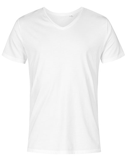 XO1425 Men´s V-Neck T-Shirt XS / White