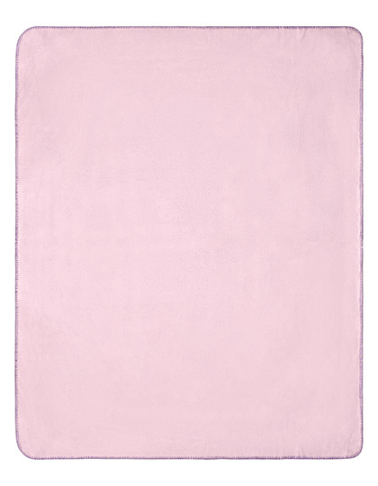 JN1901 Fleece Blanket One Size / Rose/Purple