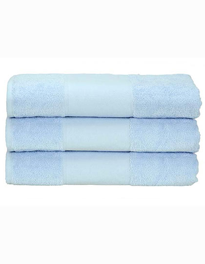 AR070 PRINT-Me® Hand Towel 50 x 100 cm / Light Blue