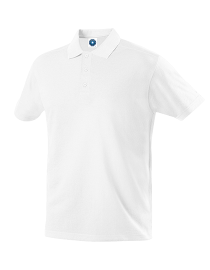 SW160 Men´s Organic Cotton Piqué Polo XXL / White