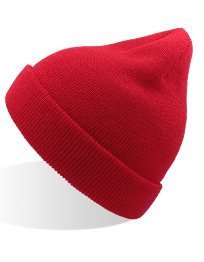 AT124 Kids Wind Beanie Recycled One Size / Red