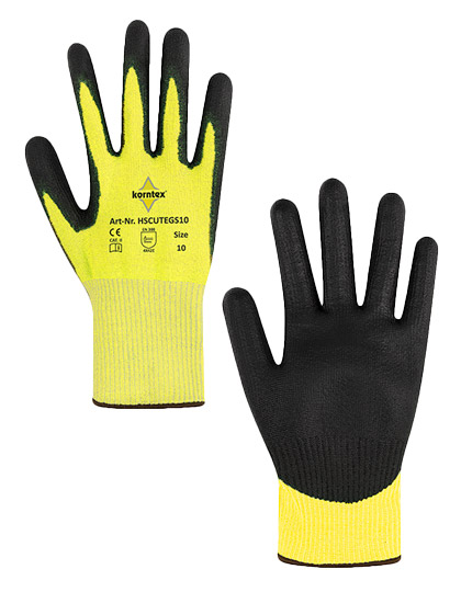 KX160 Cut-Resistant Gloves Adana 9 / Yellow/Black