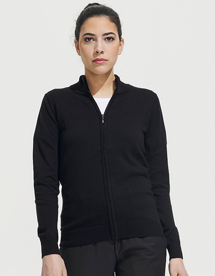L414 Women´s Zipped Knitted Cardigan Gordon
