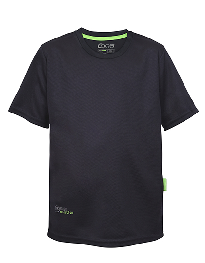 CN160K Kids Evolution Tech Tee 128 / Anthracite