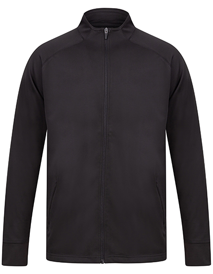 FH871 Adults Knitted Tracksuit Top XS / Black