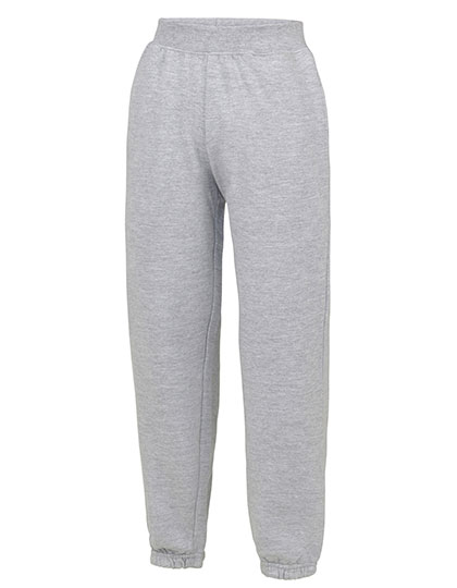 JH072K Kids´ Cuffed Jogpants 5/6 (S) / Heather Grey