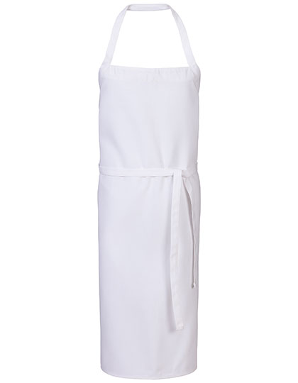 EX1394 Latzschürze Basic 100 x 80 cm / White