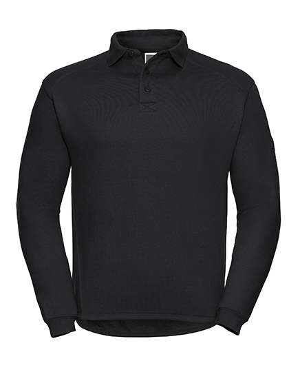 Z012 Adults' Heavy Duty Collar Sweatshirt XS / Black