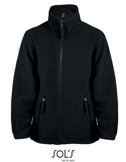 L742K Kids´ Fleecejacket North 4 years (96/104) / Black