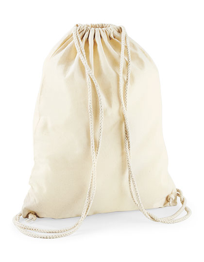 WM110 Cotton Gymsac 37 x 46 cm / Natural