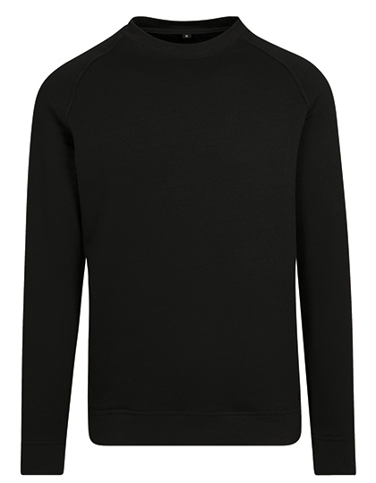 BY094 Raglan Sweat Crewneck M / Black