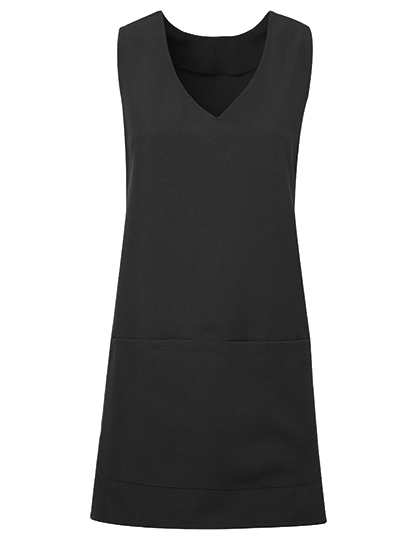 PW177 Tulip Wrap Around Tunic L/XL / Black (ca. Pantone Black C)