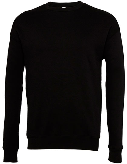 CV3945 Unisex Sponge Fleece Drop Shoulder Sweatshirt XS / Black