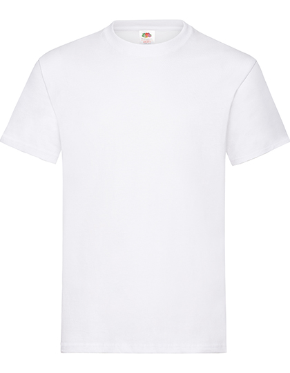 F182 Heavy Cotton T S / White