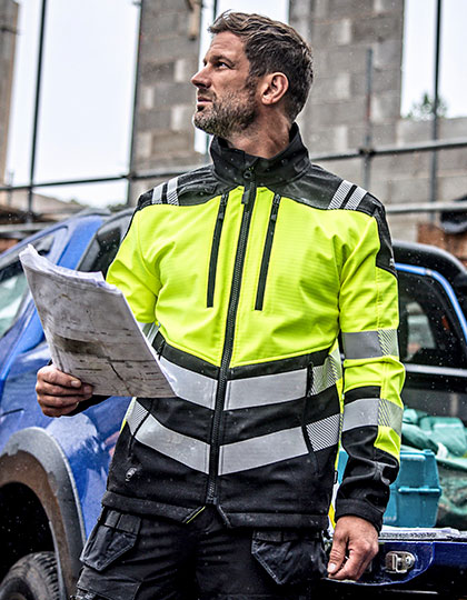 RG760 Hi-Vis X-Pro 3 Layer Softshell Jacket (Class 2)