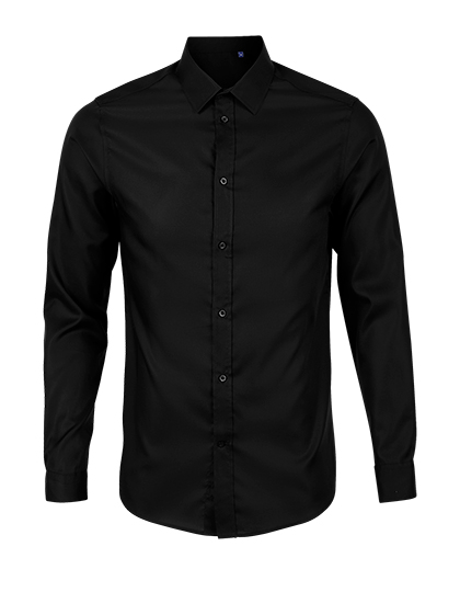NB3182 Men´s Shirt Blaise S / Deep Black