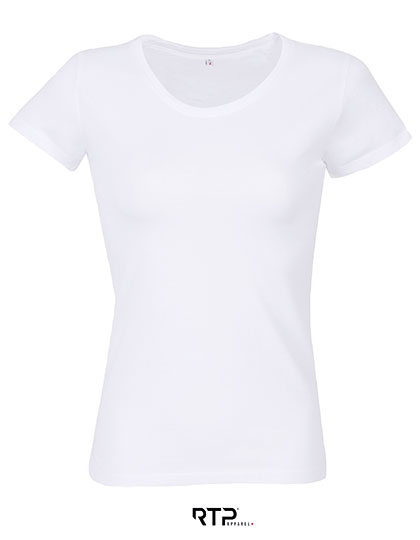 RTP03257 Women´s Tempo T-Shirt 185 gsm (Pack of 10) XXL / White