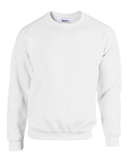G18000 Heavy Blend™ Adult Crewneck Sweatshirt S / White
