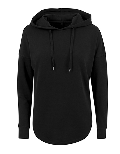 BY037 Ladies´ Oversized Hoody XS / Black