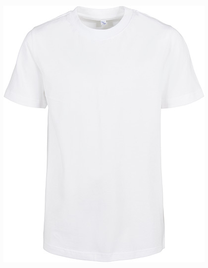 BY186 Kids´ Organic Basic Tee 110/116 / White
