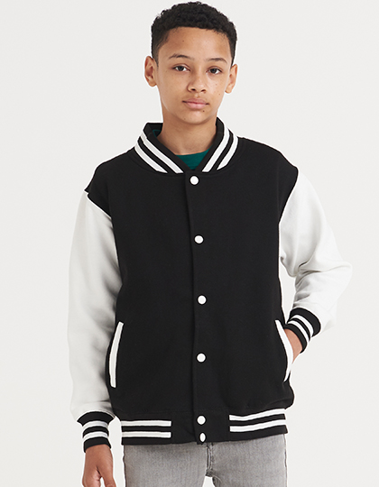 JH043K Kids´ Varsity Jacket