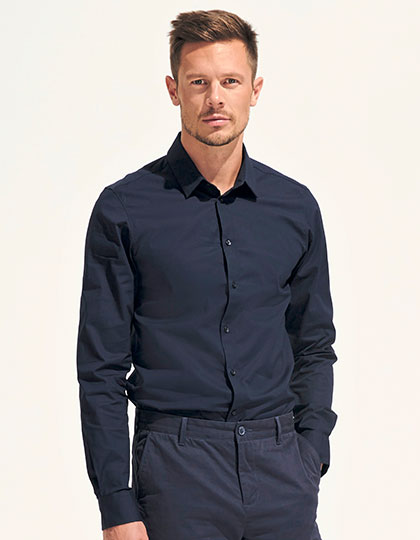 L01426 Men´s Long Sleeve Stretch Shirt Blake