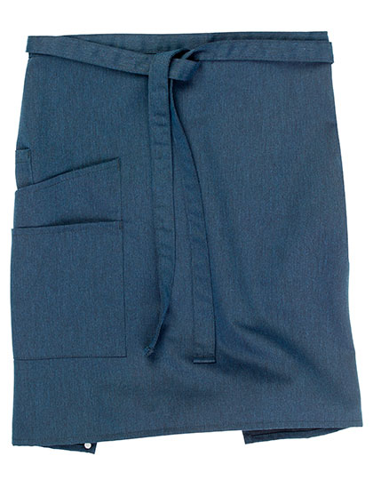 CGW1272 Bistro Apron Vernazza 50 x 78 cm / Blue Melange