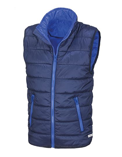 RT234Y Youth Soft Padded Bodywarmer XXL (13-14) / Navy/Royal