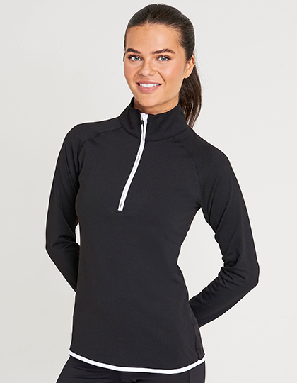JC036 Women´s Cool 1/2 Zip Sweat