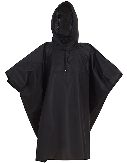 YK470 Promo Poncho Kids (105-150 cm) / Black