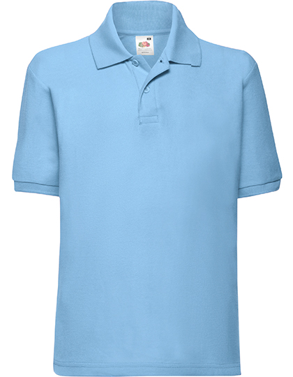 F502K Kids´ 65/35 Polo 152 / Sky Blue