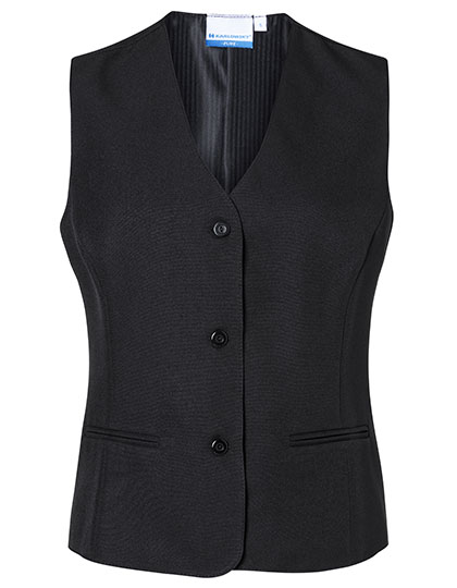 KY012 Damenweste Basic L / Black (ca. Pantone 419C)