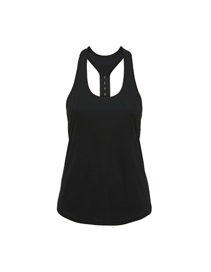 TR027 Women´s Performance Strap Back Vest XS / Black