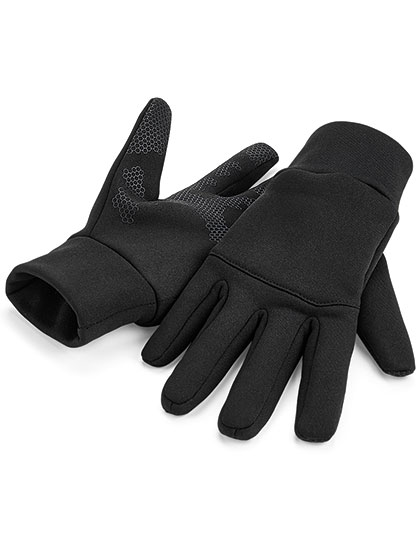 CB310 Softshell Sports Tech Gloves L/XL / Black