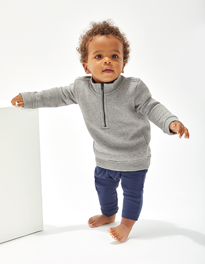 BZ66 Baby Quarter Zip Sweat