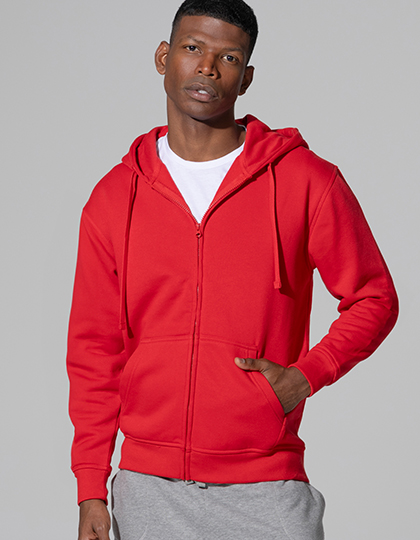 JHK422 Zipped Hooded Sweater