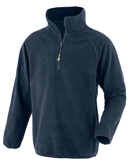 RT905J Junior Recycled Microfleece Top XS (4-6 years) / Navy