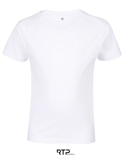 RTP03258 Kids´ Tempo T-Shirt 185 gsm (Pack of 10) 8 years (118/128) / White