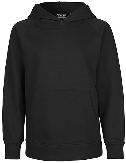 NE13101 Kids´ Hoodie 92/98 / Black