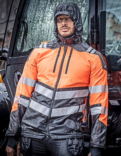 RG550 Hi-Vis X-Pro Waterproof Shell Jacket (Class 2)