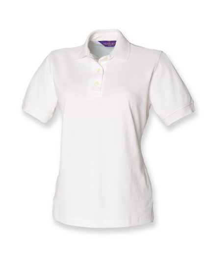 W121 Ladies´ Classic Cotton Piqué Polo Shirt S / White
