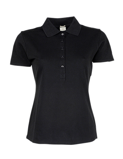 TJ145 Women´s Luxury Stretch Polo S / Black