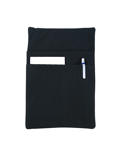 KY004 Kassierhalfter 16 x 24 cm / Black (ca. Pantone 419C)