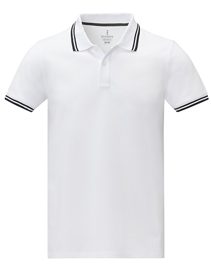EL38108 Men´s Amarago Polo XS / White